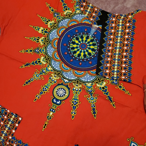 Beautiful African Print Dashiki - Picture 1 of 4